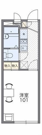 レオパレスキアラの物件間取画像